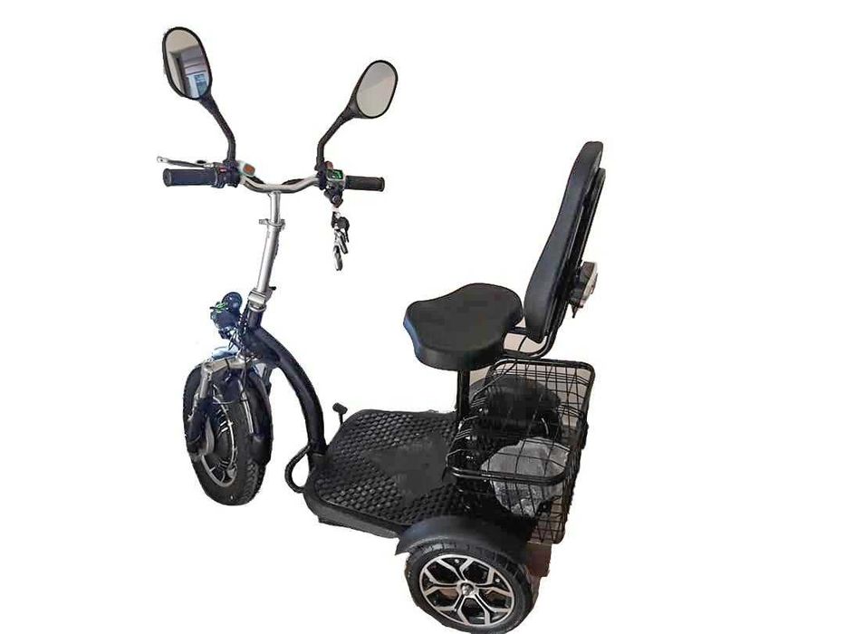 -40% Черен Петък / Електрическа триколка Модел 200 Лукс Черна