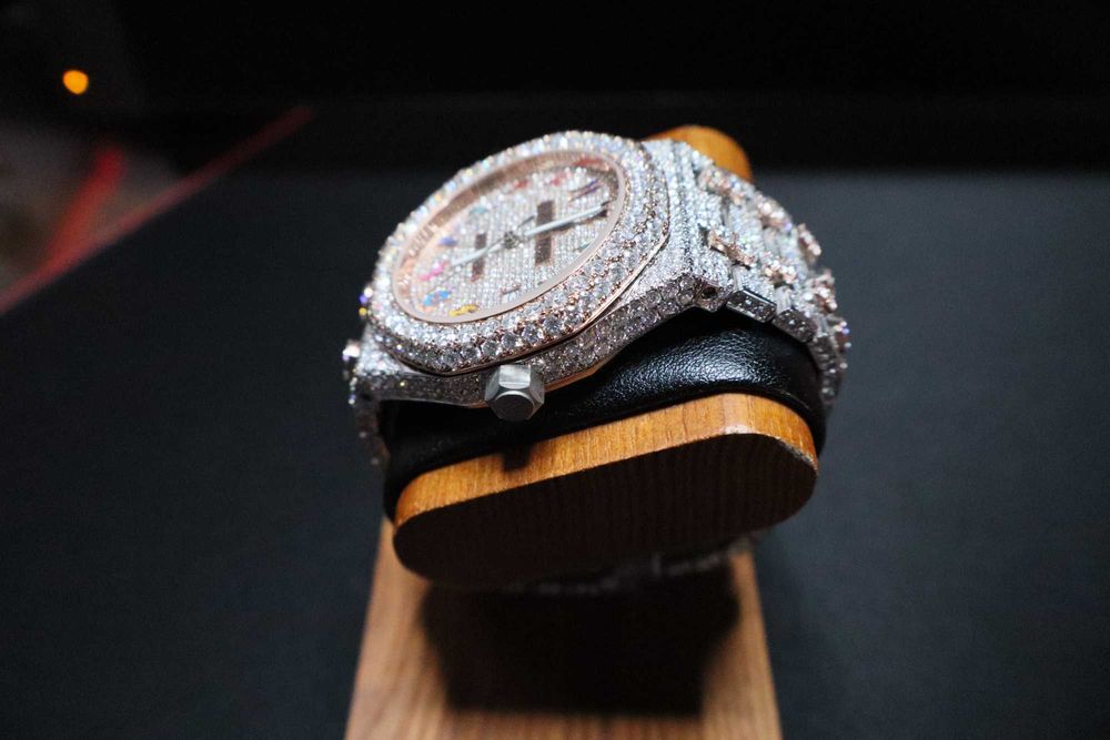 Ceas AP elegant 41mm Iced Out – calitate premium