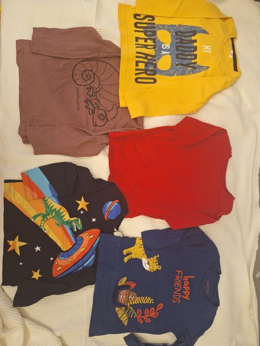 Lot 5 bluze copii m92