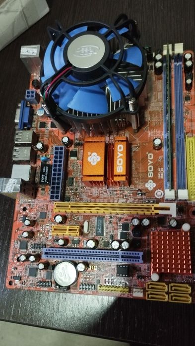 Материнская плата G41 DDR3 + Xeon X5460 + 4GB RAM + кулер