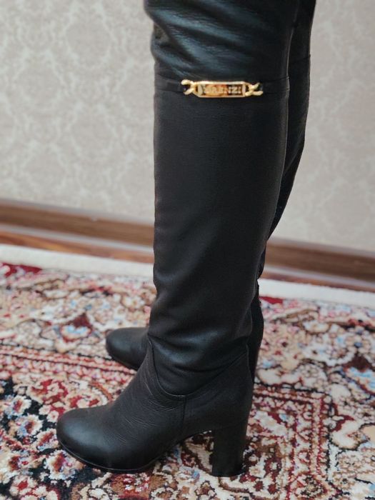 Чистый натуральный кожа 100% сапог сотилади янгги RENZI Фирма