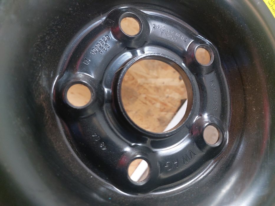 Roata rezerva slim R18 5x112 CB 57.1 125 70 R18 Golf 5 6 Touran Jetta