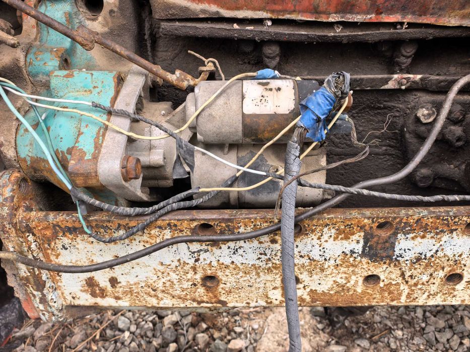 Трактор 40, КТП 6, прицеп,