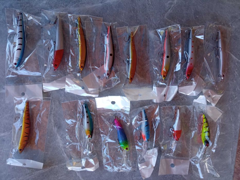 Falcon Fto 700 Tackle Organizer Воблери нови 12 броя,много добри