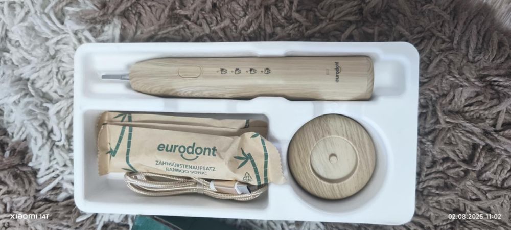 Нова бамбукова електрическа четка за зъби