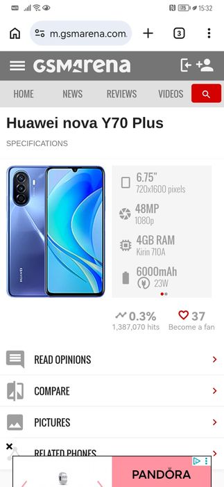 Huawei Y70 PLUS 128GB