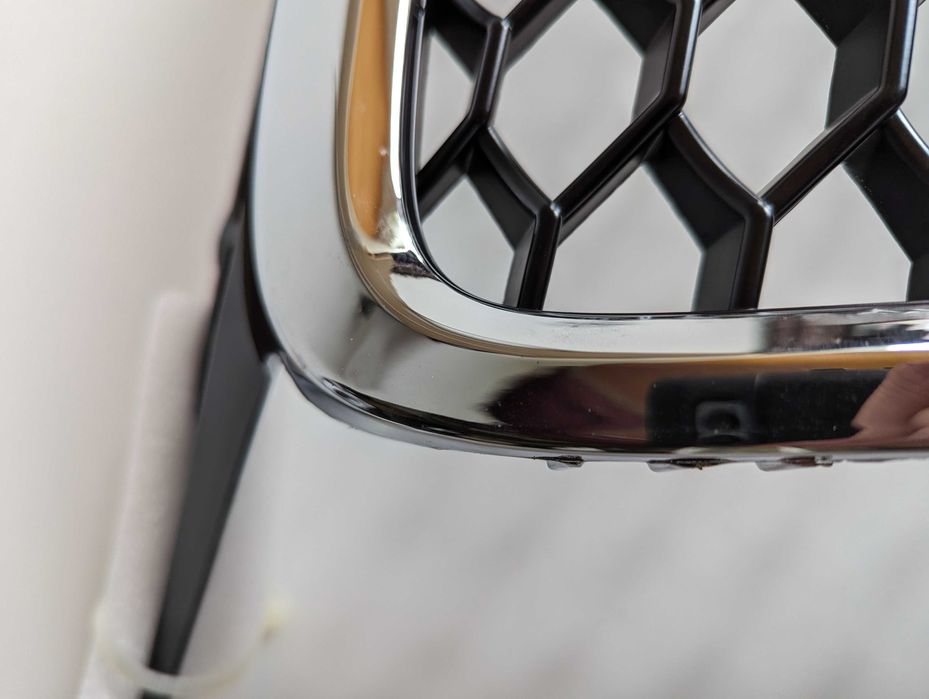 Решетка Ауди А3 8П пчелна пита S LINE черна хром Audi A3 8P 04-08