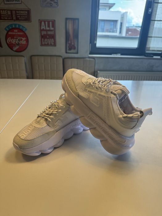 adidasi versace albi 41