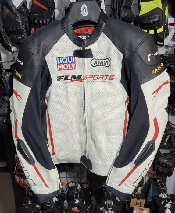 .. Geaca moto piele naturala FLM Sports Combi 1.0 - ABSOLUT NOUA - 54