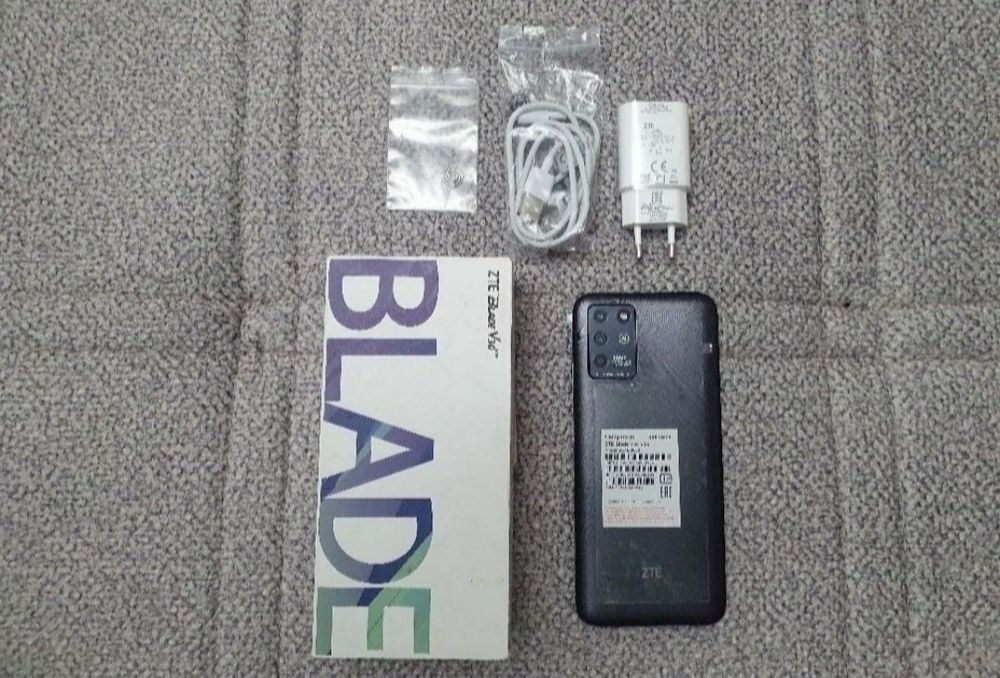 Srochna Prodam Sotiladi ZTE Blade V30 4/128Gb Black 4G Orginal yengi