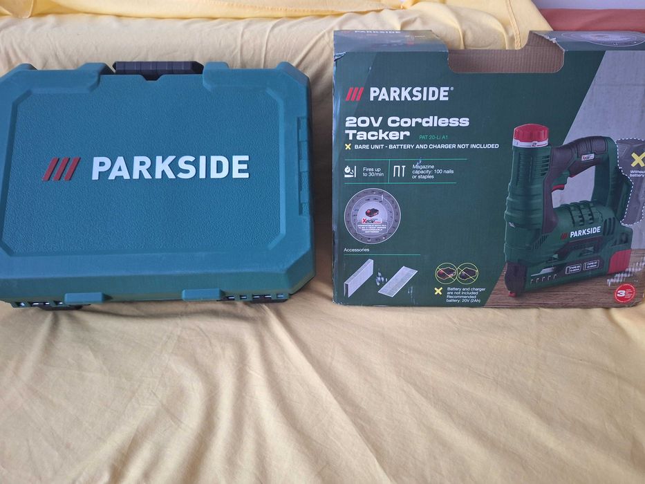 Pistol / Capsator  Parkside model  20 V PAT 20-Li A1