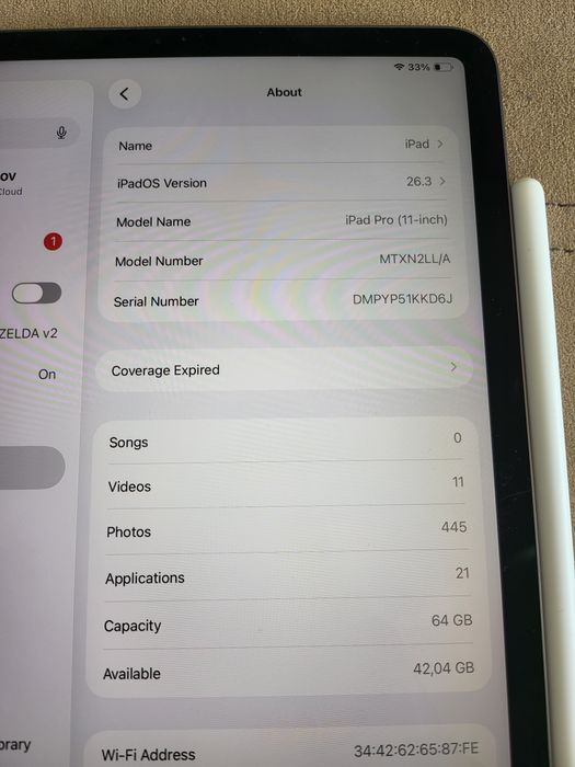 Ipad Pro 2018 с Apple Pencil 2