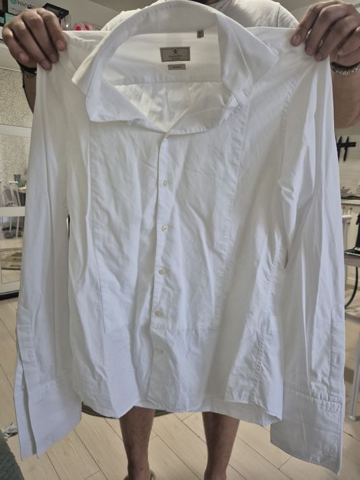 Camasa alba de bărbați