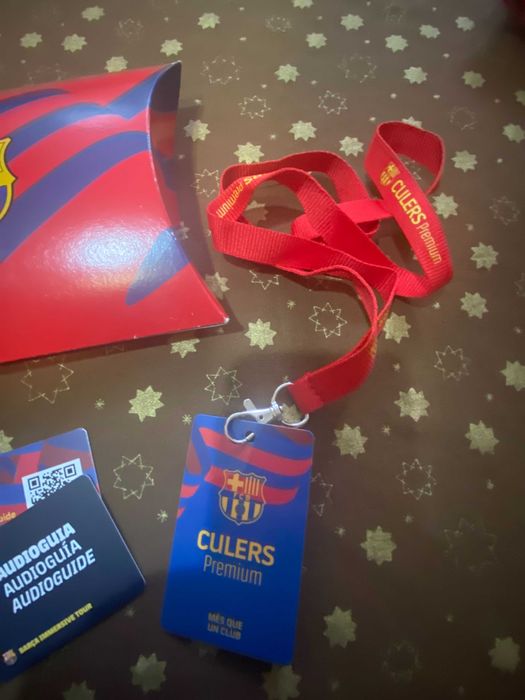 Барселона АудиоТур, Барселона Culers Premium абонамент, Връзка за врат