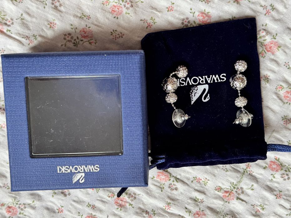Swarovski обеци висящи