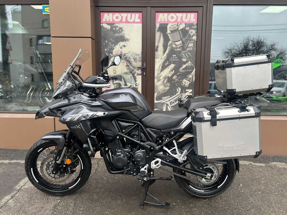Benelli TRK 502X ABS Accesorizat A2 ~ Garantie 12 luni ~ Rate FIXE