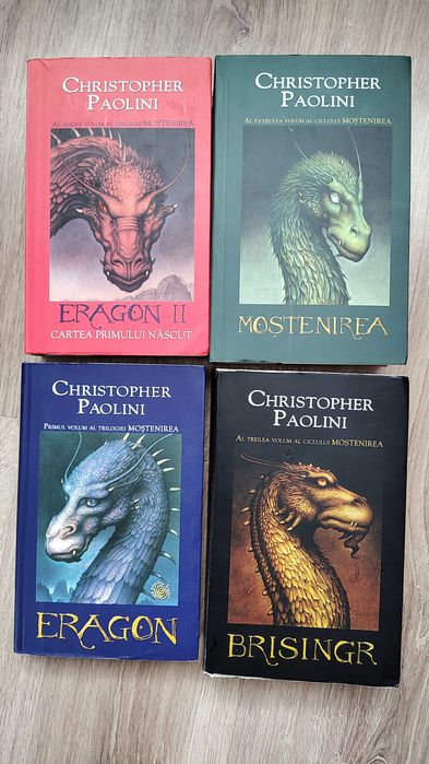 Christopher Paolini - seria Eragon (4 titluri)