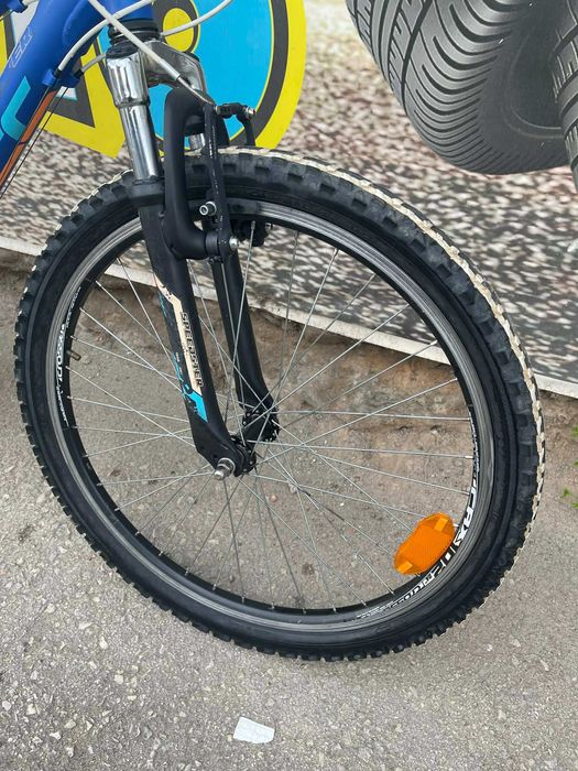 Детско колело в син цвят