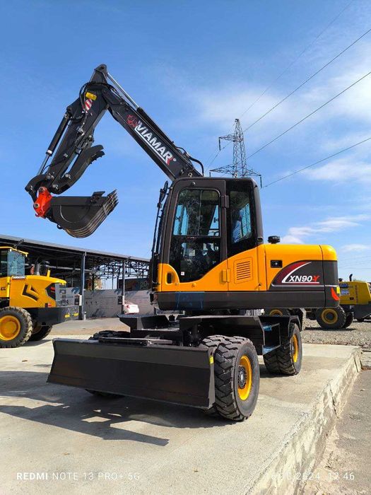 VIAMAR XN90-Y колёсный экскаватор (двигатель Япония)