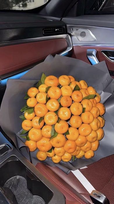 Букет из мандаринов/ Мандариновый букет