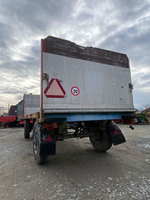 Remorca dupa tractor 12 tone 6.50 m x 2.25 m