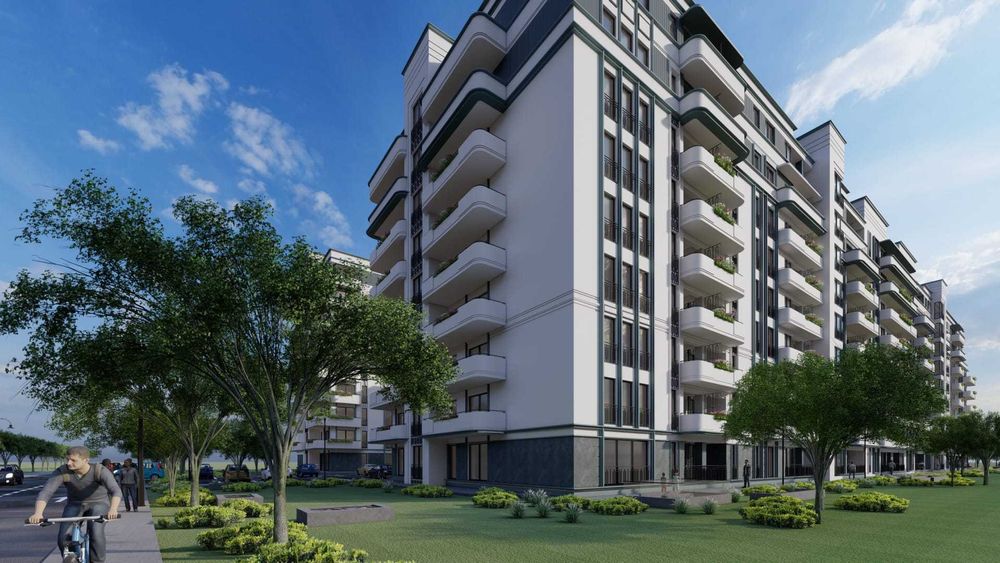 Spacious studio apartment in Pipera | 53.2 sq m | Close to the metro.