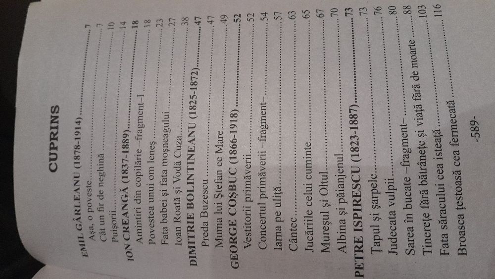 Vând lecturile copilărie