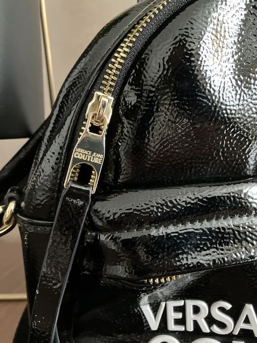 Rucsac de piele ecologica Versace Jeans Couture