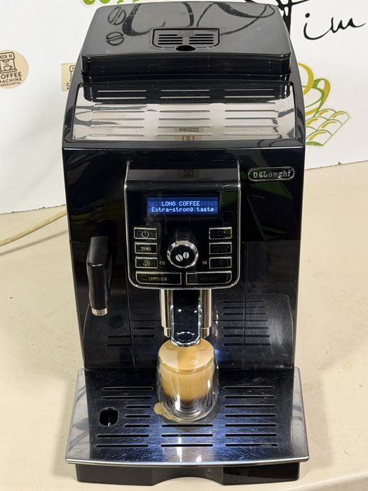 Кафемашина кафе автомат delonghi с гаранция