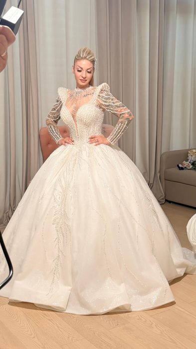Rochie de mireasă deosebită – realizată la comandă