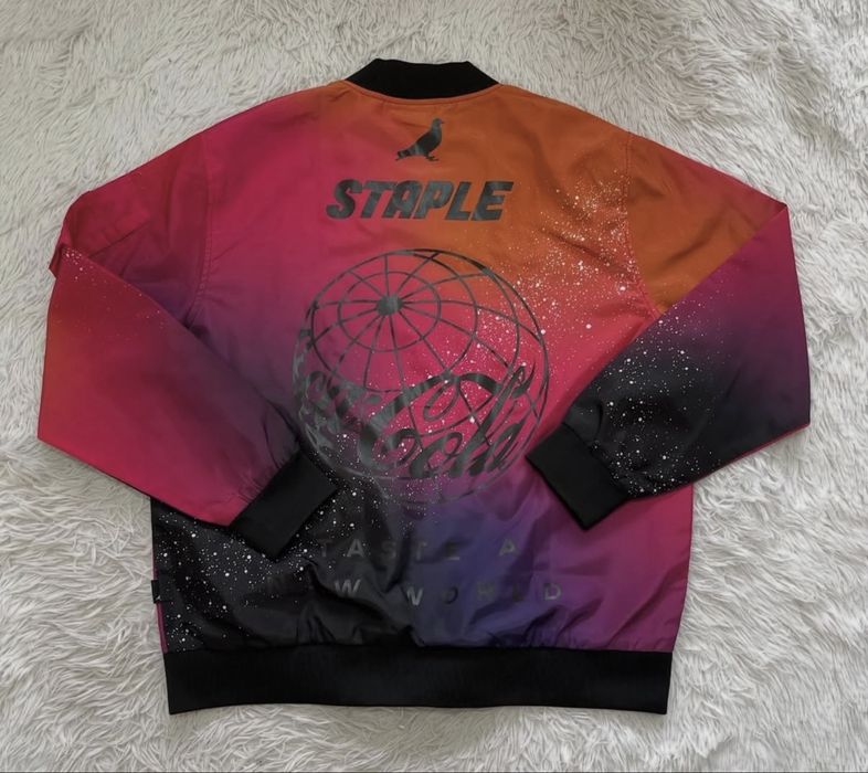 Бомбер Куртка Coca Cola x Staples