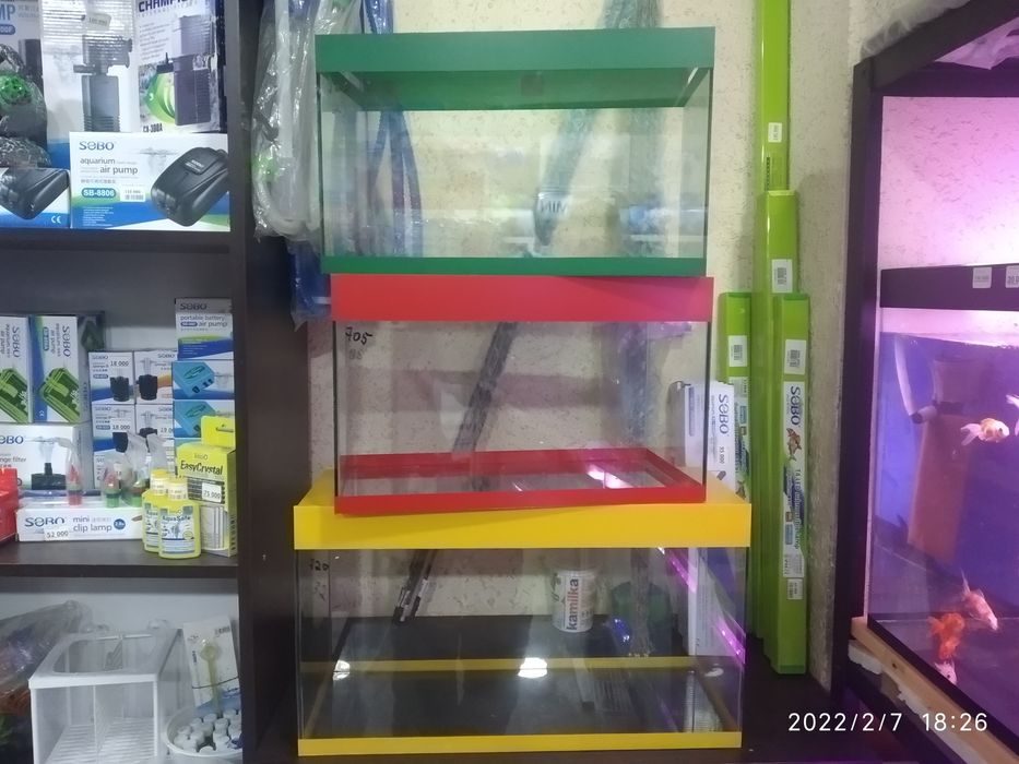 Продам декоративные аквариумы
