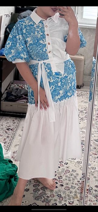 Продается голубое платье