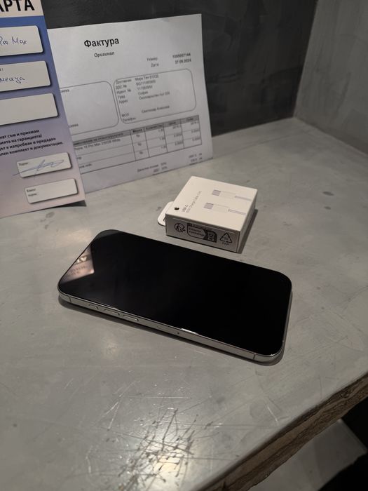 КАТО ЧИСТО НОВ Iphone 16 Pro Max + гаранция