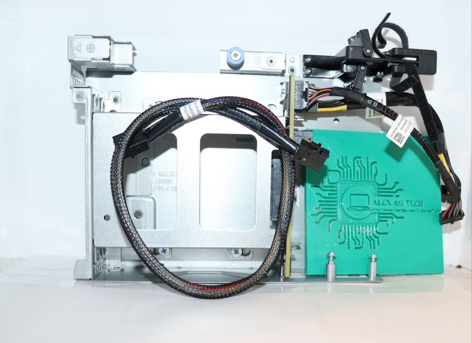 Kit Server Dell R740XD Sas/Sata  Rear Backplane Flex + Cage + Cabluri