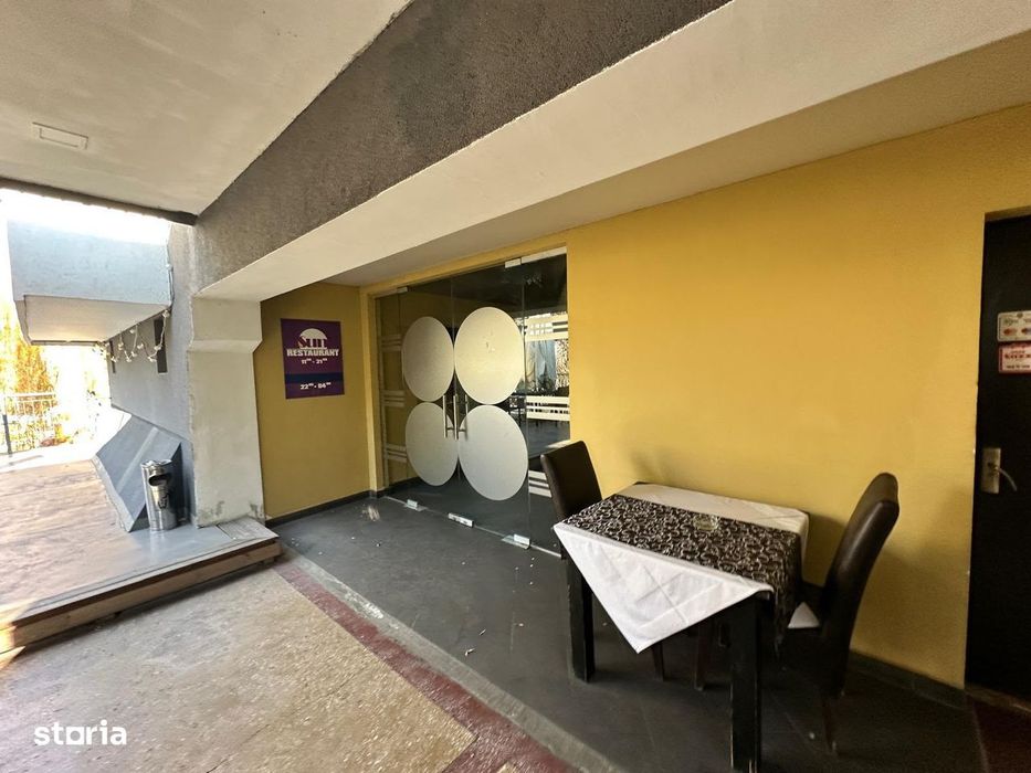 Spatiu comercial de inchiriat/alim. publica/295mp+terasa/Grigorescu