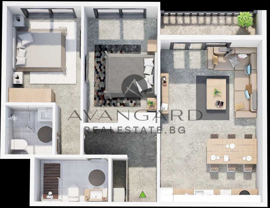 Продава се Тристаен апартамент в Пловдив, Христо Смирненски - 101 кв.м за 729 €/кв.м - Снимка #1