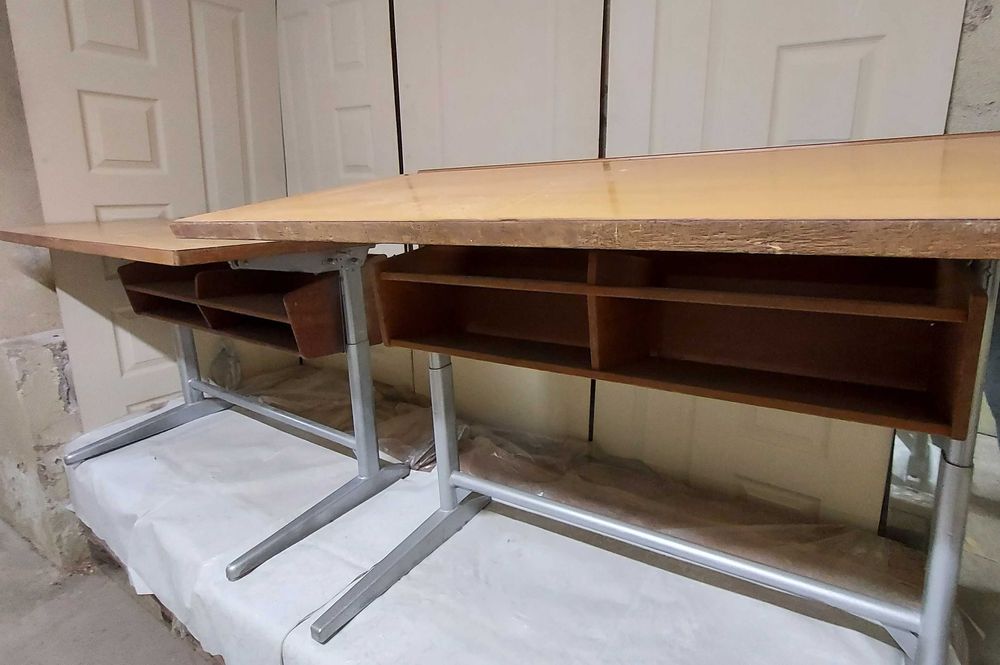 Ученически бюра. Антикварна стойност. EMBRU Swiss. 8 бр.