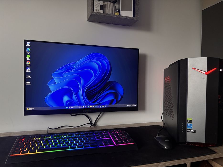 Геймърски компютър  (i5 11400f/ 16gb ram 3200mhz /GTX 1660 Super NVME 512gb) + ГАРАНЦИЯ + Подарък Razer Ornata v2