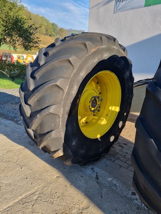 Jante cu anvelope 800/65R38 tractor John Deere — poza 6