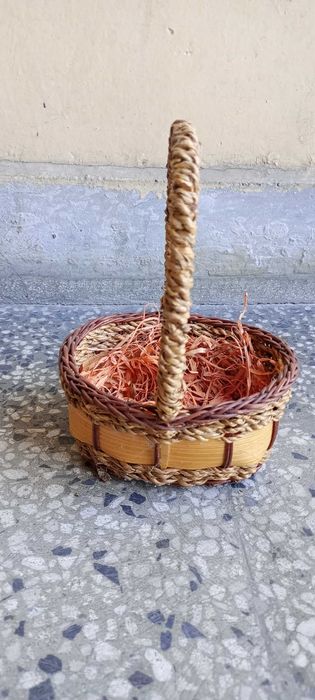 5 броя симпатични плетени кошници за 30 лв.