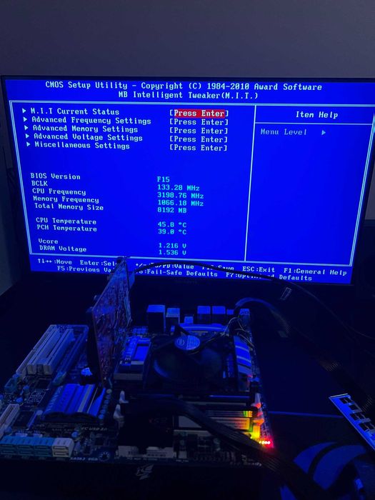 Дъно Дънна платка Gigabyte GA-P55A-UD4 LGA 1156 P55 DDR3