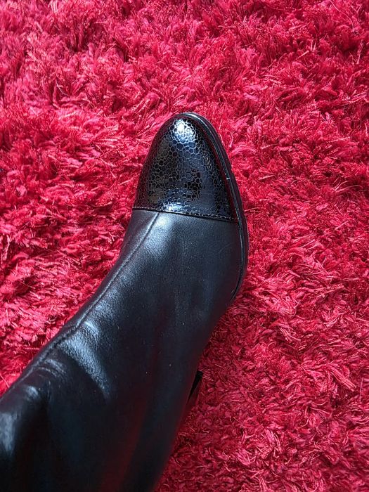 Дамски ботуши от естествена кожа