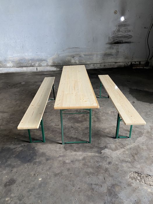 Set berarie masa cu 2 banci IDL® Russia, 220x50cm 8 PERSOANE, Confecti