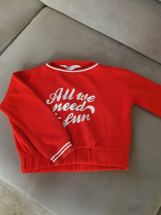 Hanorac Zara, bluze, blazer fetite marimea 98-122cm