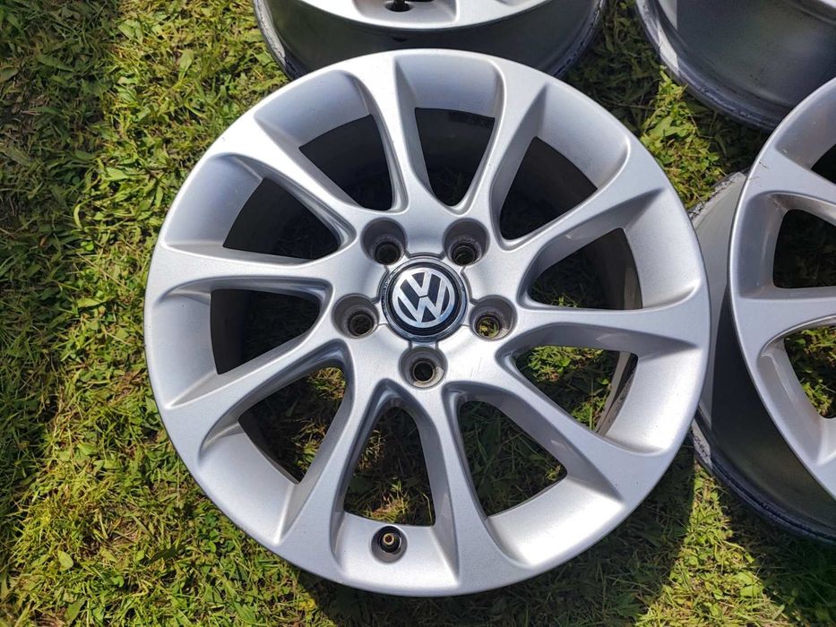 VW/Фолксваген; Audi/Ауди - 16 цола 5x112; 4 бр. оригинални лети джанти