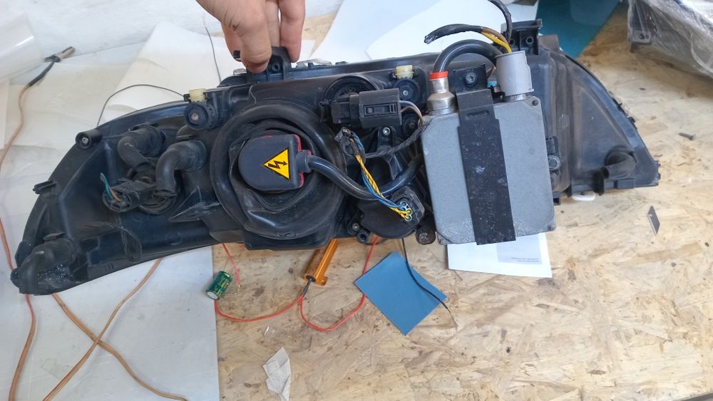 BMW E39 рестайлинг фары привозные