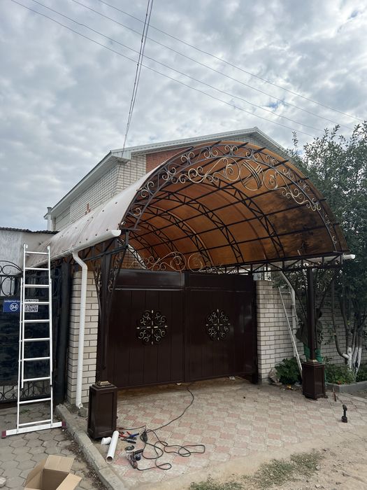 Навес Биседка козырок