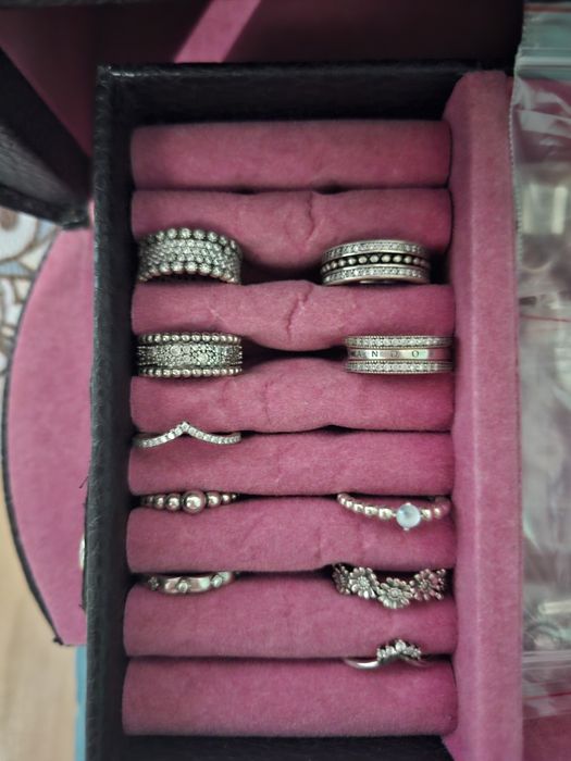 Сребърни пръстени Pandora