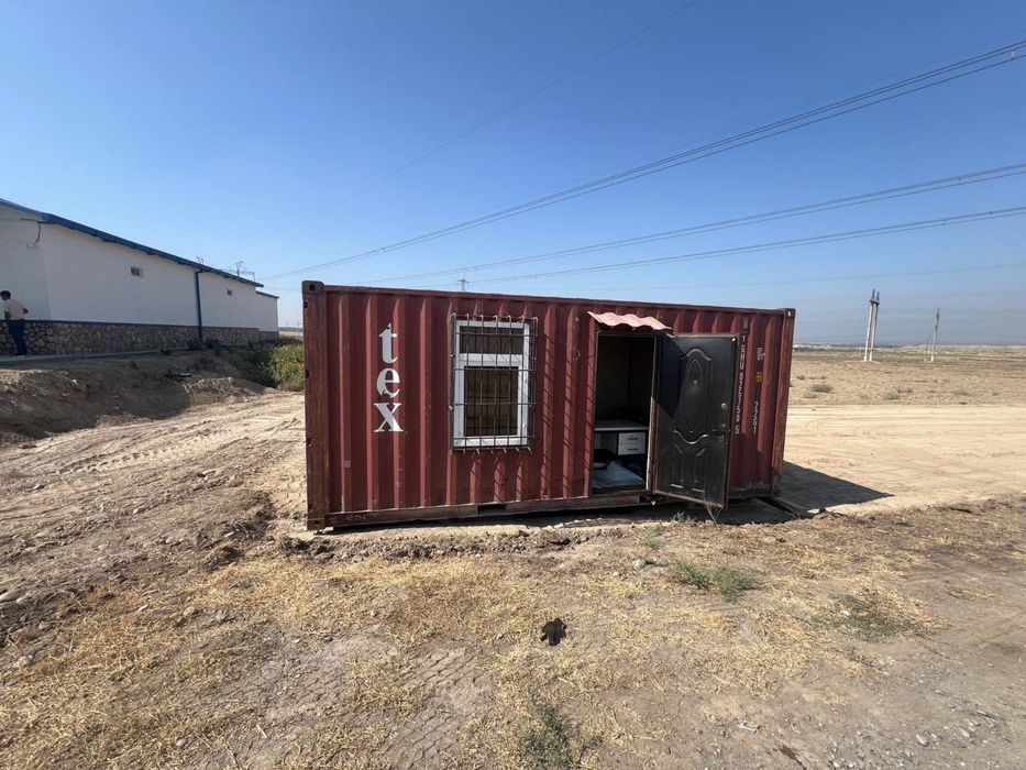 Контейнер сотилади ичидаги жихозлари билан